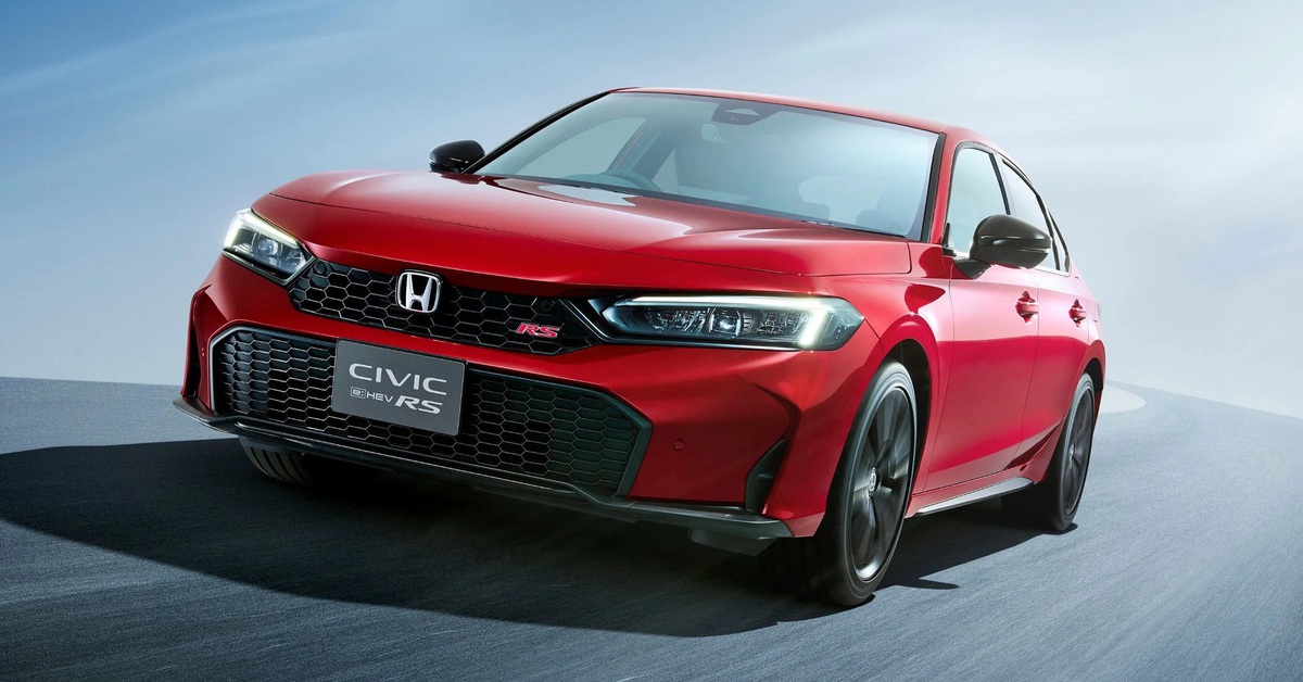 Honda Civic 2026 ra mắt: Bỏ cần số, thêm tính năng như hộp số Porsche, máy hybrid 181 mã lực