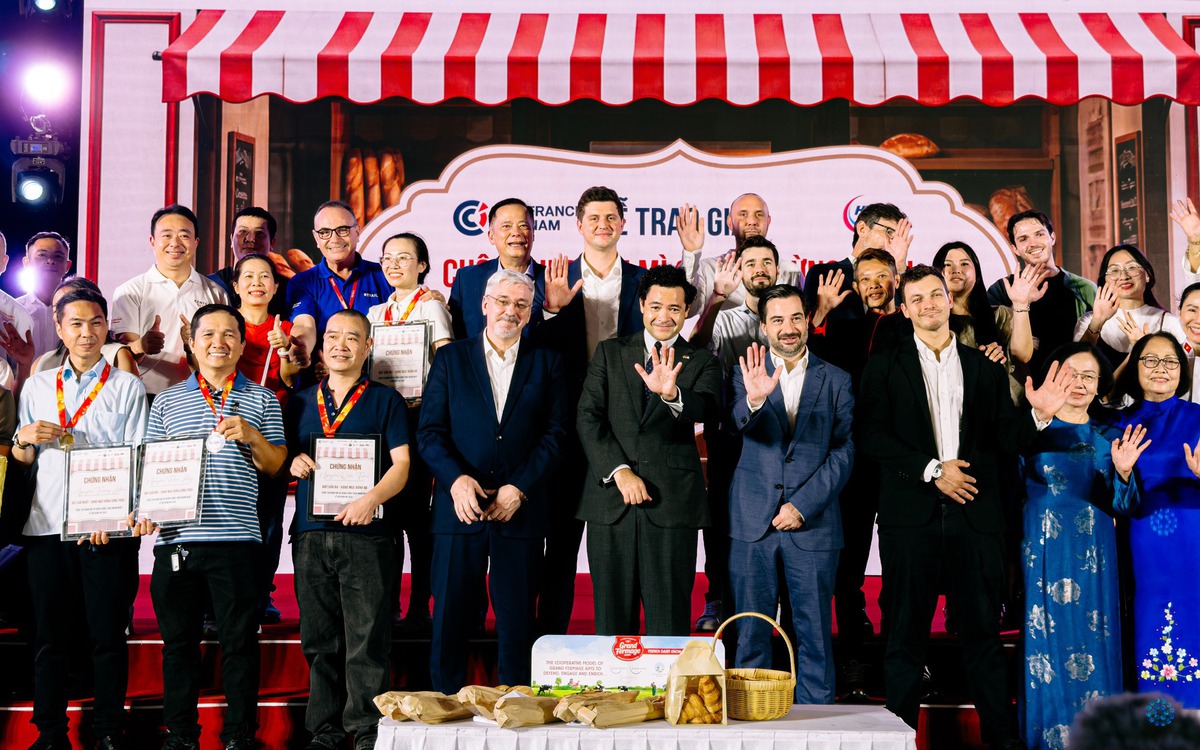 Thợ bánh tranh tài ẩm thực Việt - Pháp trong Lễ hội bánh mì