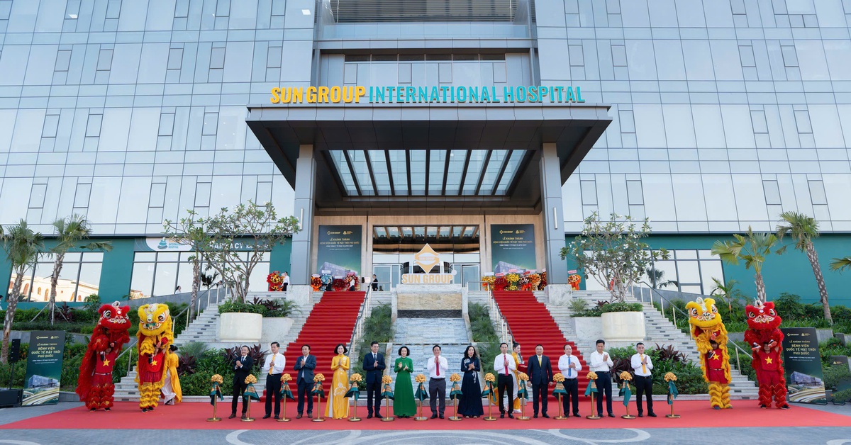 Khánh thành Bệnh viện Mặt Trời Phú Quốc