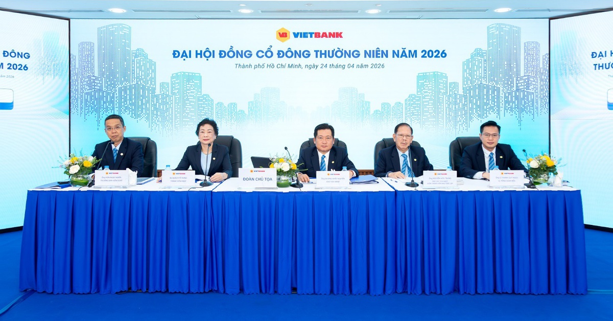 Đại hội đồng cổ đông Vietbank thông qua nhiều mục tiêu tăng trưởng quan trọng