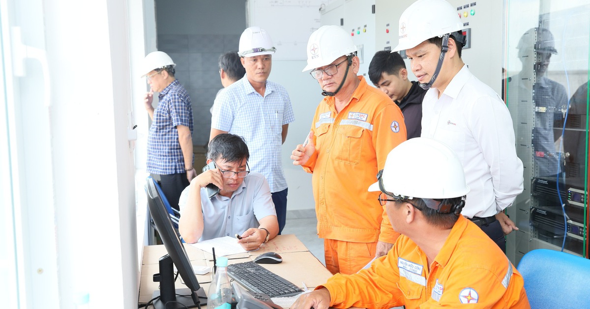 Đóng điện nhiều công trình 110kV trước Lễ