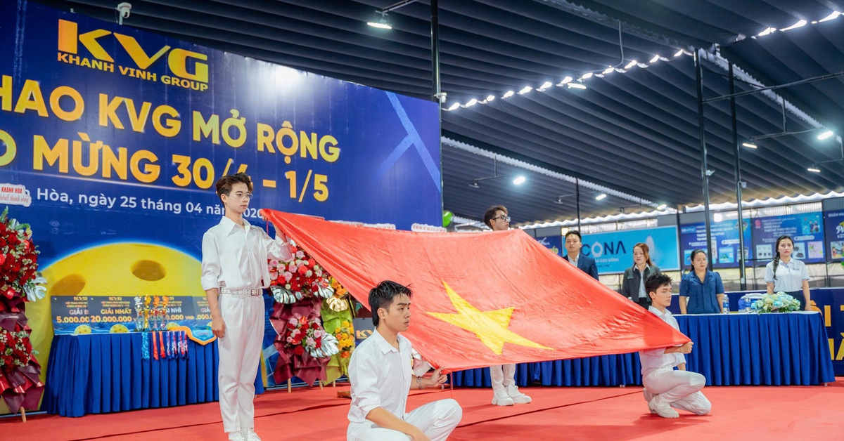 Hội thao KVG mở rộng chào mừng 30-4 và 1-5 diễn ra sôi nổi