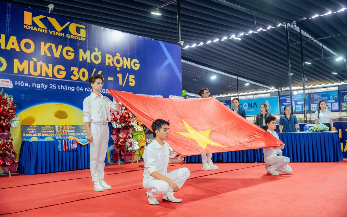 Hội thao KVG mở rộng chào mừng 30-4 và 1-5 diễn ra sôi nổi