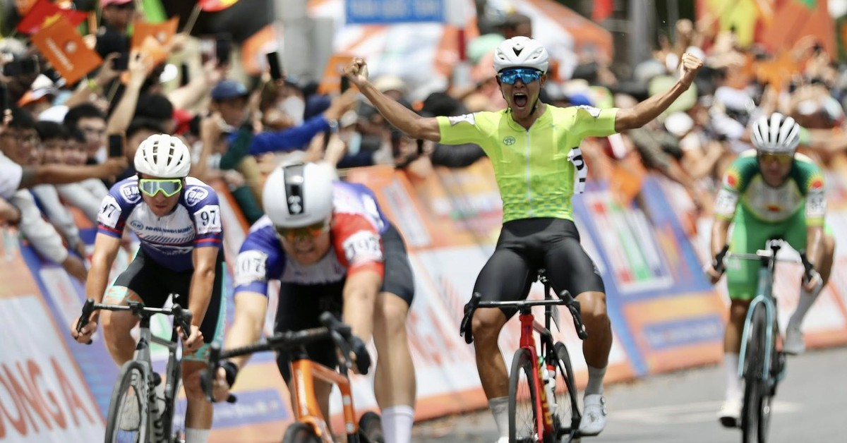 Tay đua Việt Nam thắng chặng dài nhất Cúp truyền hình TP.HCM 2026