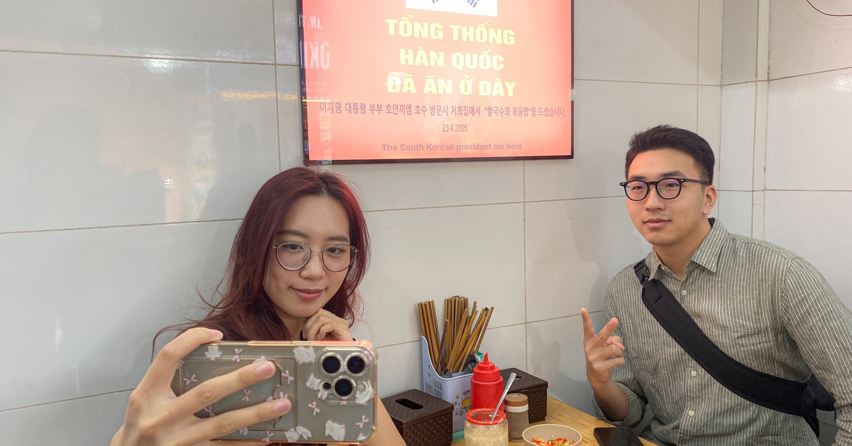 Quán phở đắt khách sau khi Tổng thống Hàn Quốc ghé thưởng thức