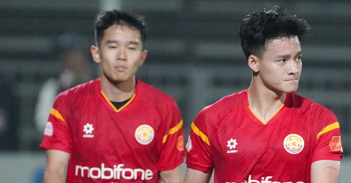 Xếp hạng V-League vòng 20: PVF-CAND bét bảng
