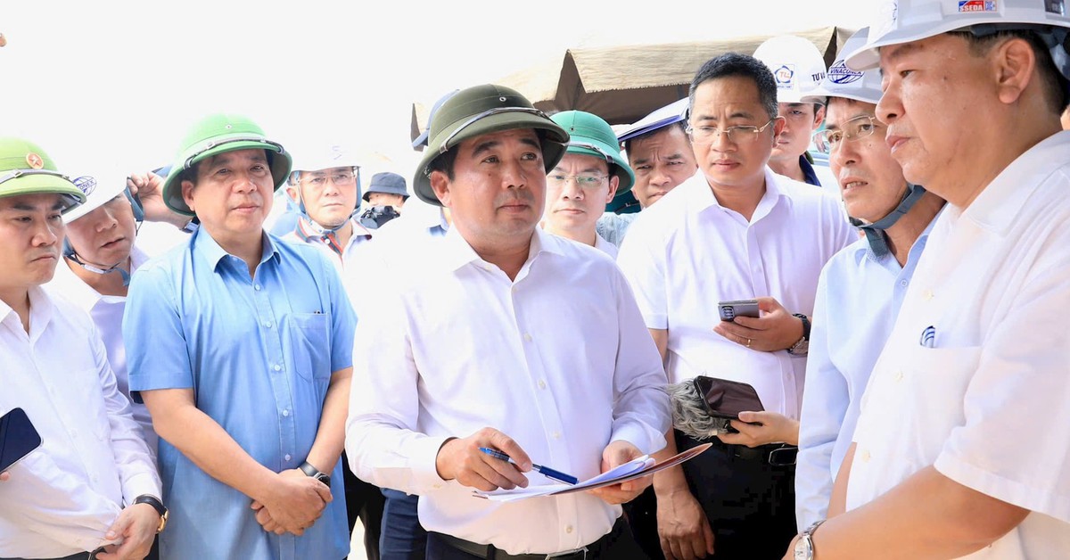 Trong 10 ngày, Bí thư Hà Nội 3 lần đi thị sát các dự án lớn, 'thúc' tiến độ đường vành đai 3,5