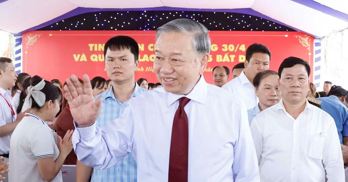 Toàn văn nội dung nói chuyện của Tổng Bí thư, Chủ tịch nước Tô Lâm với người lao động TP.HCM