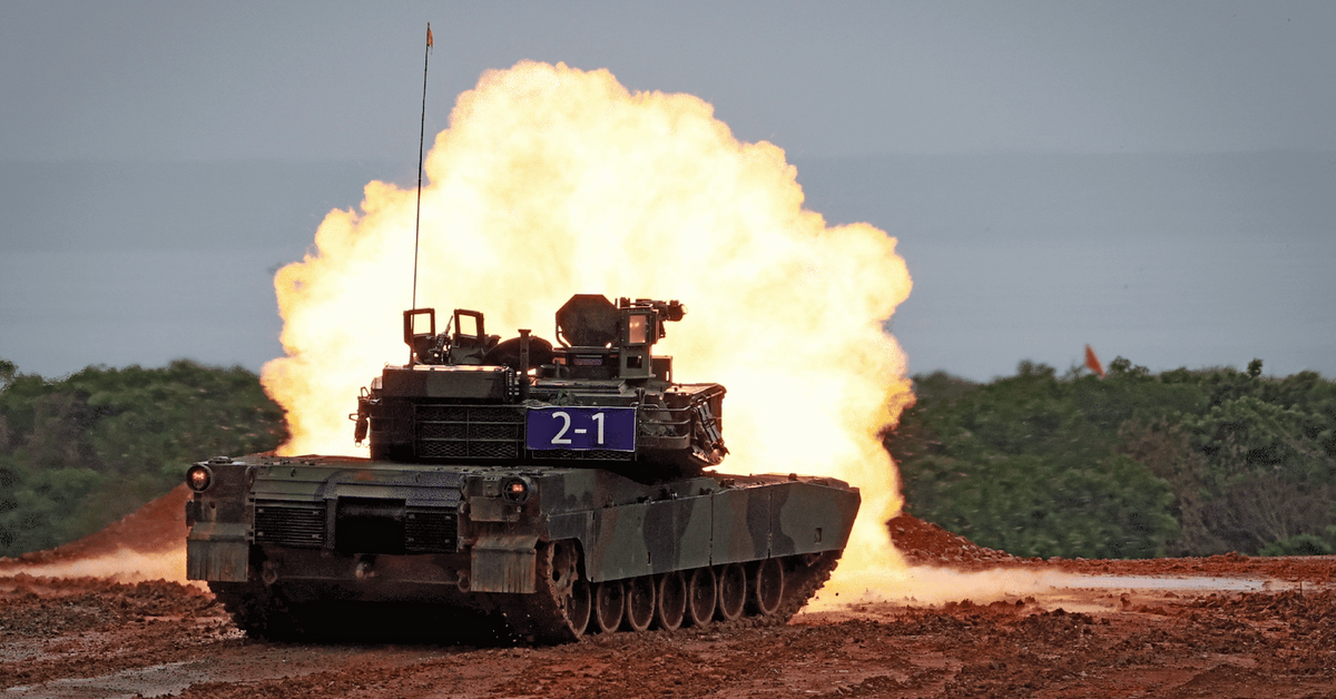 Đài Loan nhận đủ 108 xe tăng Abrams từ Mỹ, tăng cường phòng thủ miền bắc