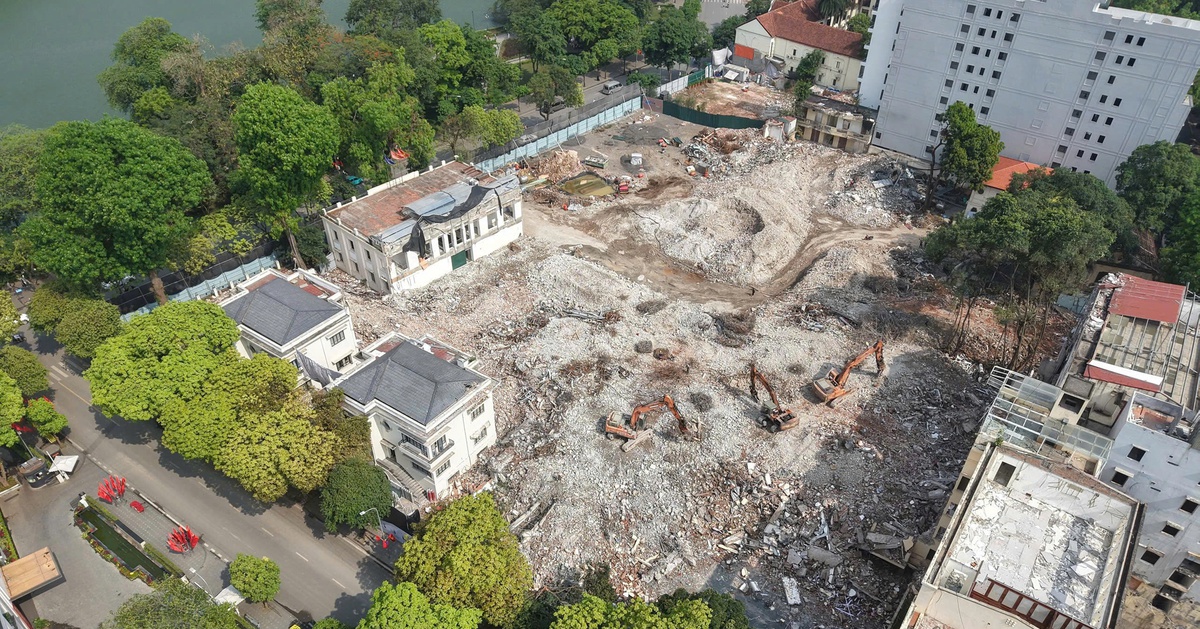 Lộ diện khu đất 'kim cương' làm quảng trường phía Đông hồ Gươm khi vừa phá dỡ loạt công trình