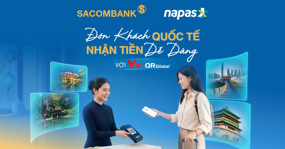 SACOMBANK tiếp tục kết nối thanh toán VIETQRGlobal với Hàn Quốc