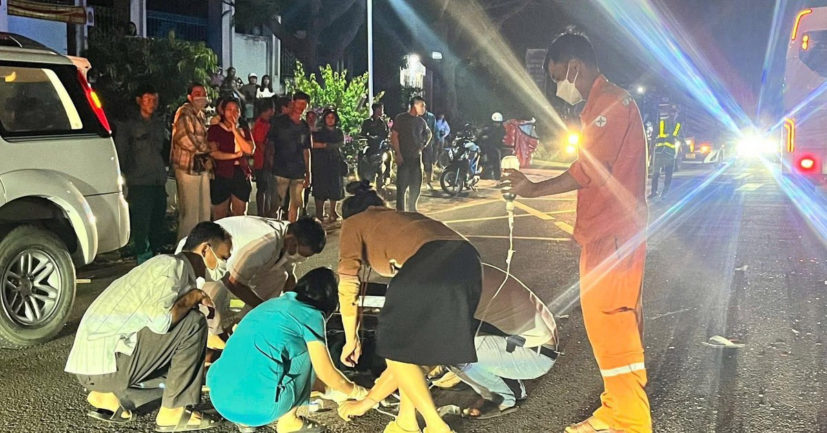 Tai nạn giao thông trên quốc lộ 24 do tránh xe kéo ba bánh, một người chết