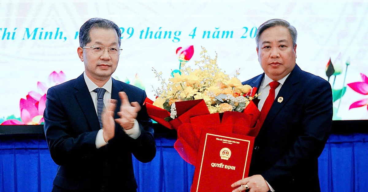 Phó Chánh án TAND tối cao Phạm Quốc Hưng kiêm nhiệm Chánh án TAND TP.HCM