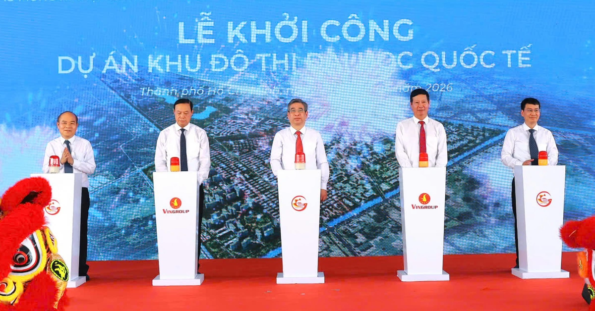 Khởi công Khu đô thị Đại học Quốc tế 880ha, biểu tượng mới của đô thị tri thức - công nghệ