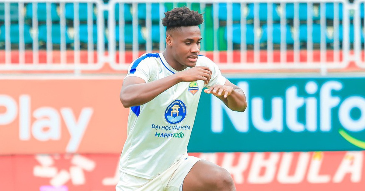 Ngoại binh cao 1,88m không thể giúp CLB Đại học Văn Hiến giành 3 điểm