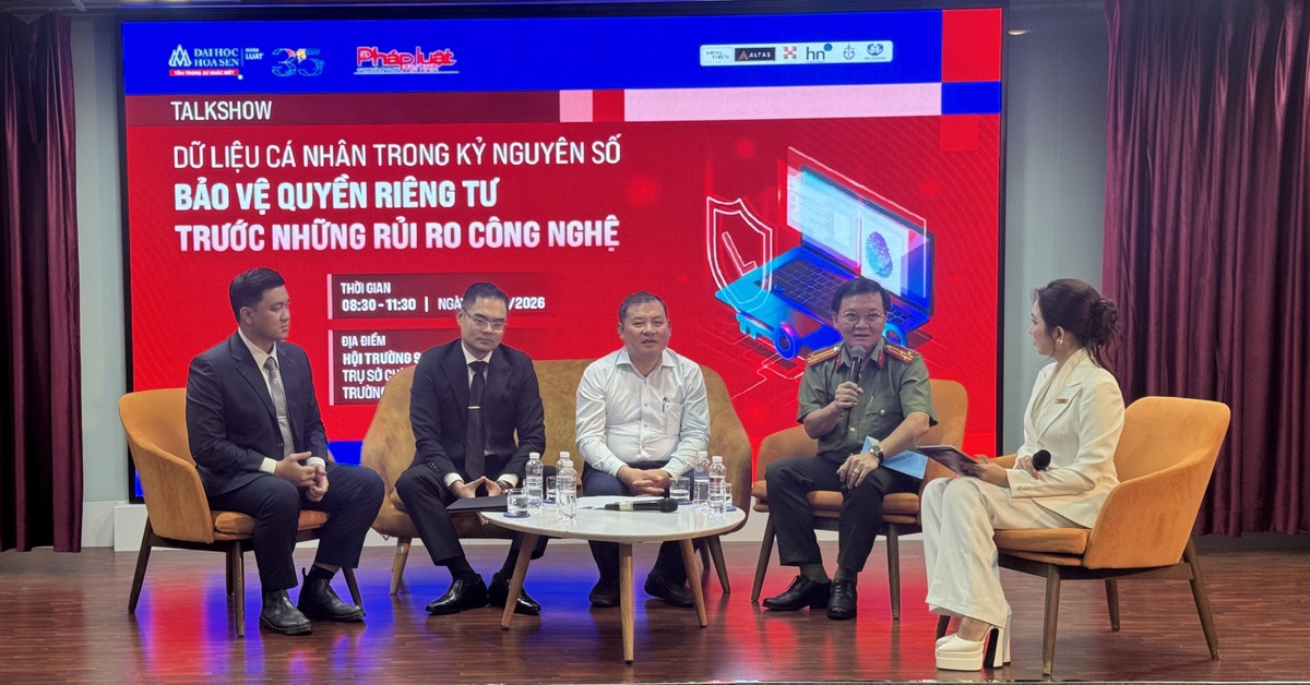 Dữ liệu cá nhân là tài sản quan trọng, gắn với quyền con người trong kỷ nguyên số