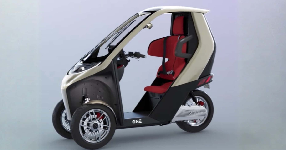 Xe máy điện to cỡ Honda SH mà không cần đội mũ bảo hiểm, nhiều tiện nghi như ô tô