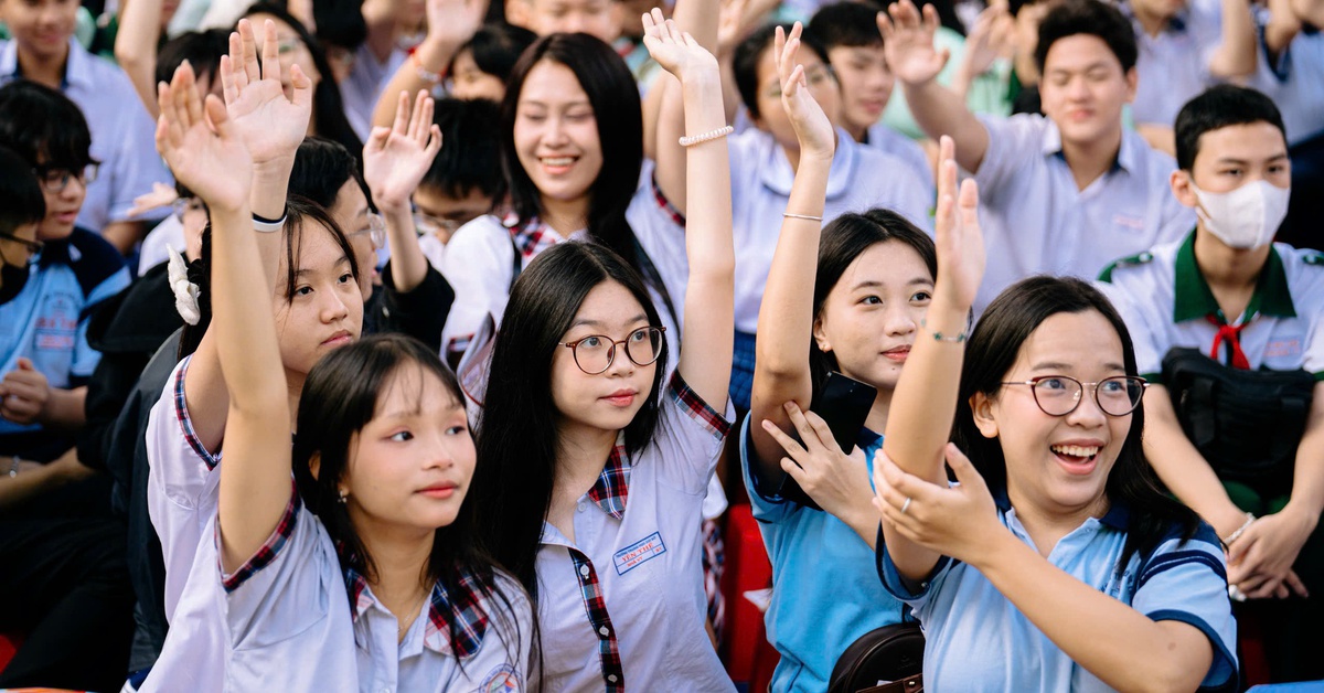 Chiều 5-4, ngày hội 'Tự tin vào lớp 10' tại Trường THPT chuyên Lê Quý Đôn, TP.HCM