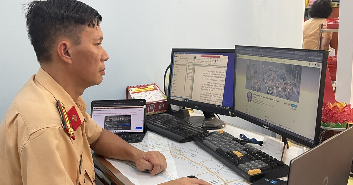 Cảnh báo trang Facebook giả mạo CSGT Đồng Tháp đăng tin sai sự thật