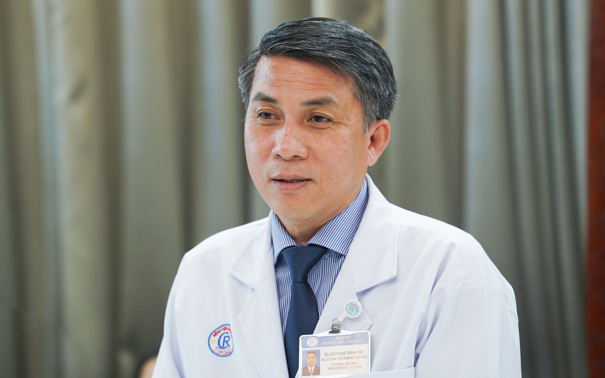 Bác sĩ Phạm Thanh Việt làm Giám đốc Bệnh viện Chợ Rẫy