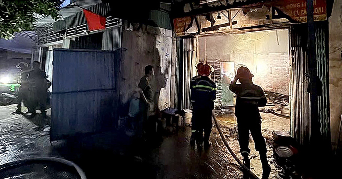 2 người chết trong vụ cháy nhà ở kết hợp sản xuất bánh mì, bánh bao