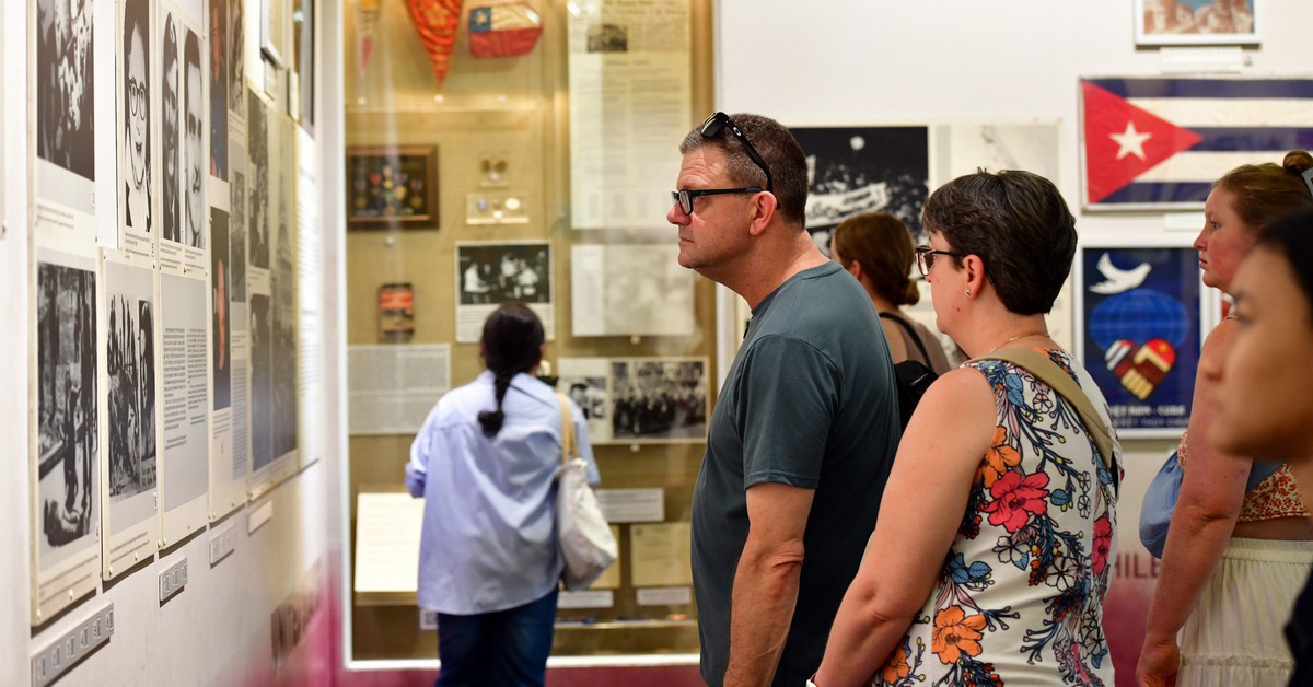 30-4 đến Bảo tàng Chứng tích chiến tranh để hiểu hơn giá trị của hoà bình