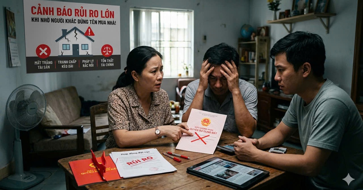 Nhờ người thân đứng tên nhà đất, cần chứng cứ gì để đòi lại tài sản?