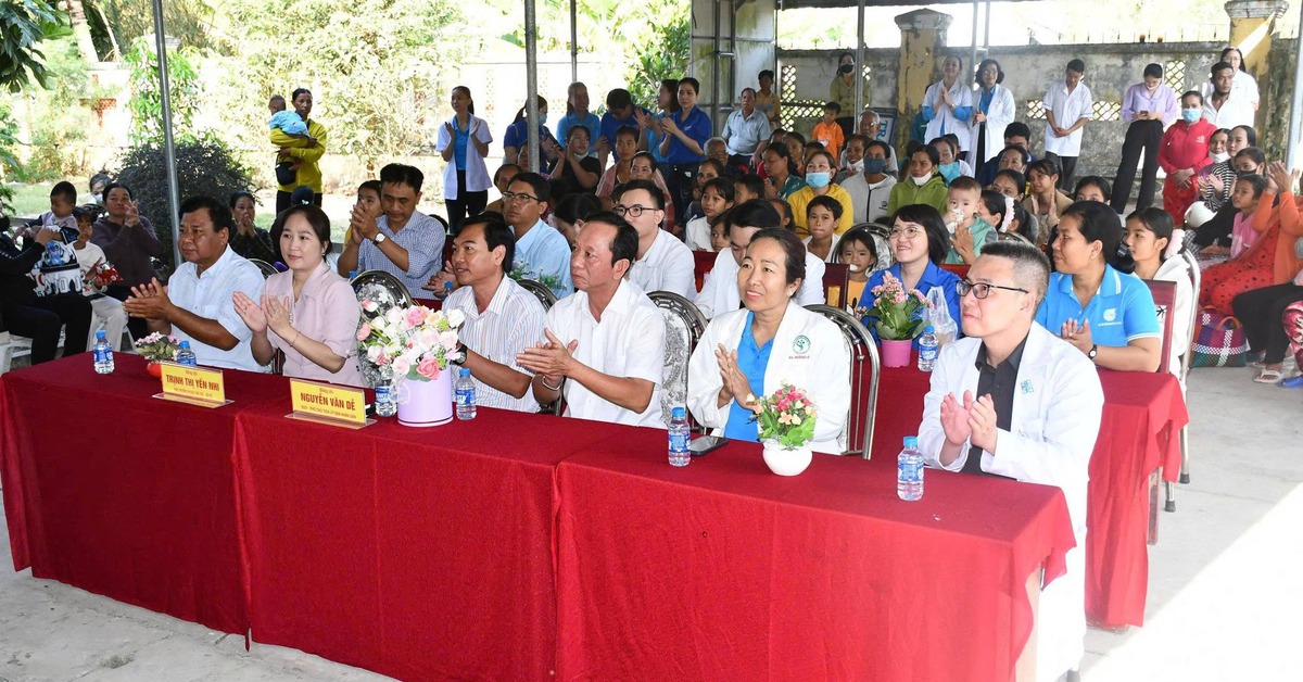 Khám tầm soát miễn phí cho 200 người dân tại xã Tài Văn