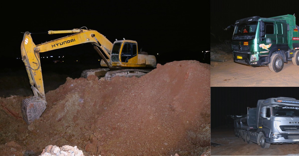 Đồng Nai phát hiện vụ khai thác đất trái phép trong Khu công nghiệp Biên Hòa 1