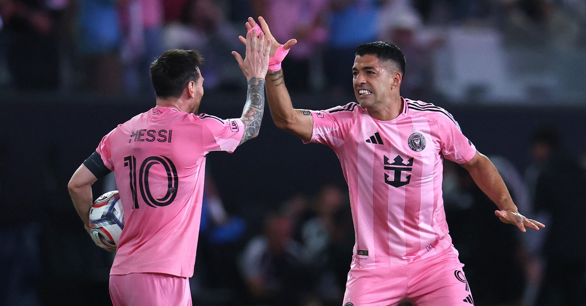 Messi và Suarez ghi bàn, Inter Miami vẫn không thắng