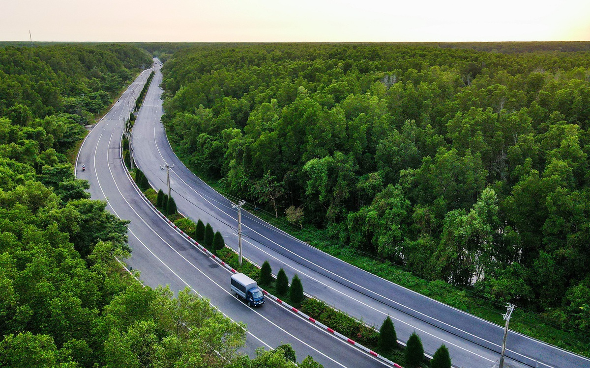 Flycam đường Rừng Sác dự kiến sẽ mở 10 làn xe, nối trung tâm TP.HCM đến Cần Giờ