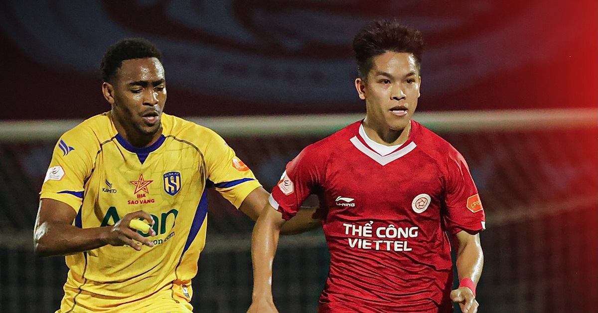 Thể Công - Viettel thoát hiểm phút 90 trước Sông Lam Nghệ An