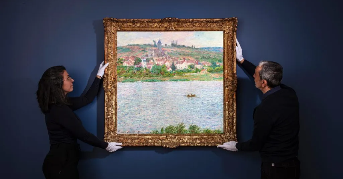 Hai tác phẩm hiếm của danh họa Claude Monet lần đầu lộ diện sau hơn 100 năm
