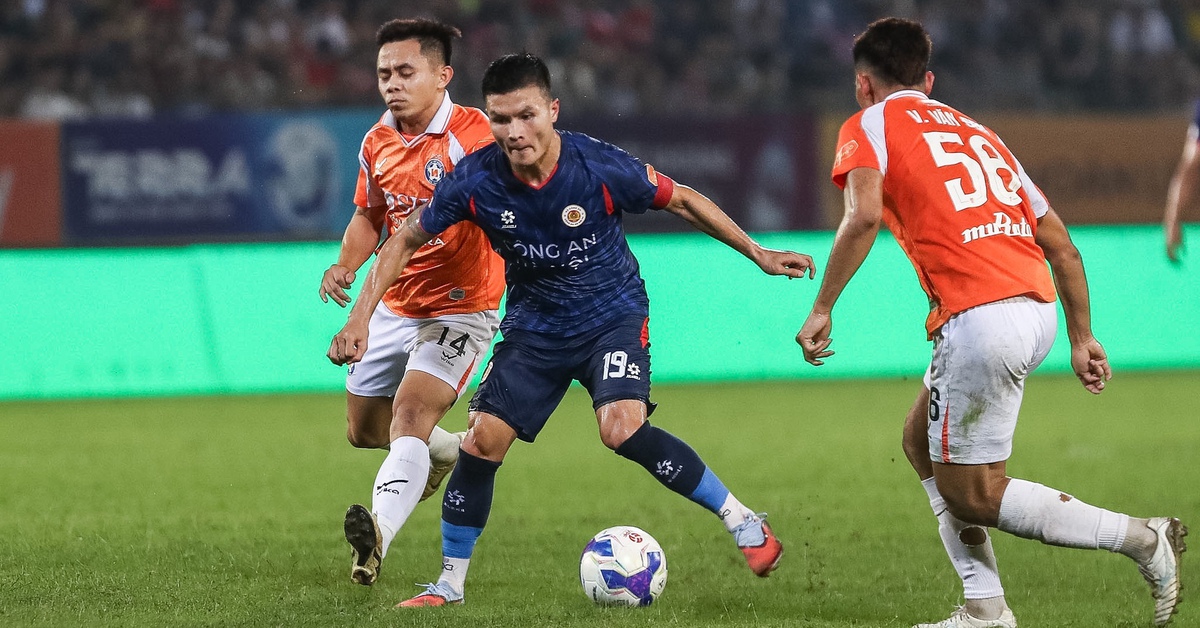 Quang Hải chỉ bị chấn thương nhẹ