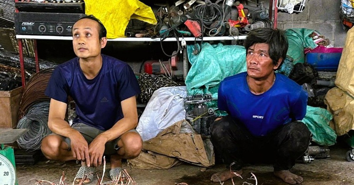 Công an bắt giữ 2 nghi phạm cắt trộm cáp điện trên cao tốc Bến Lức - Long Thành