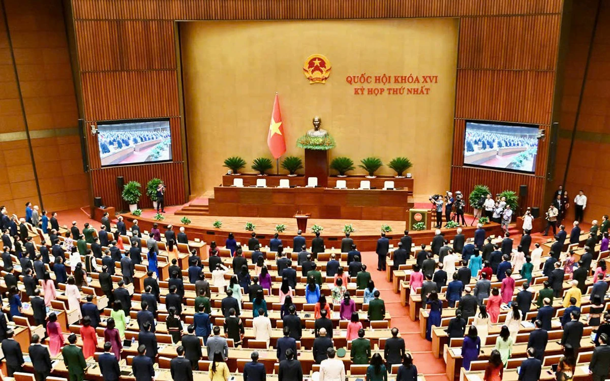 Quốc hội bắt đầu quy trình bầu Chủ tịch Quốc hội