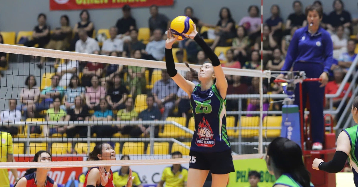 Vắng Bích Thủy, HCĐG Lào Cai vẫn thắng áp đảo trận ra quân bóng chuyền quốc gia