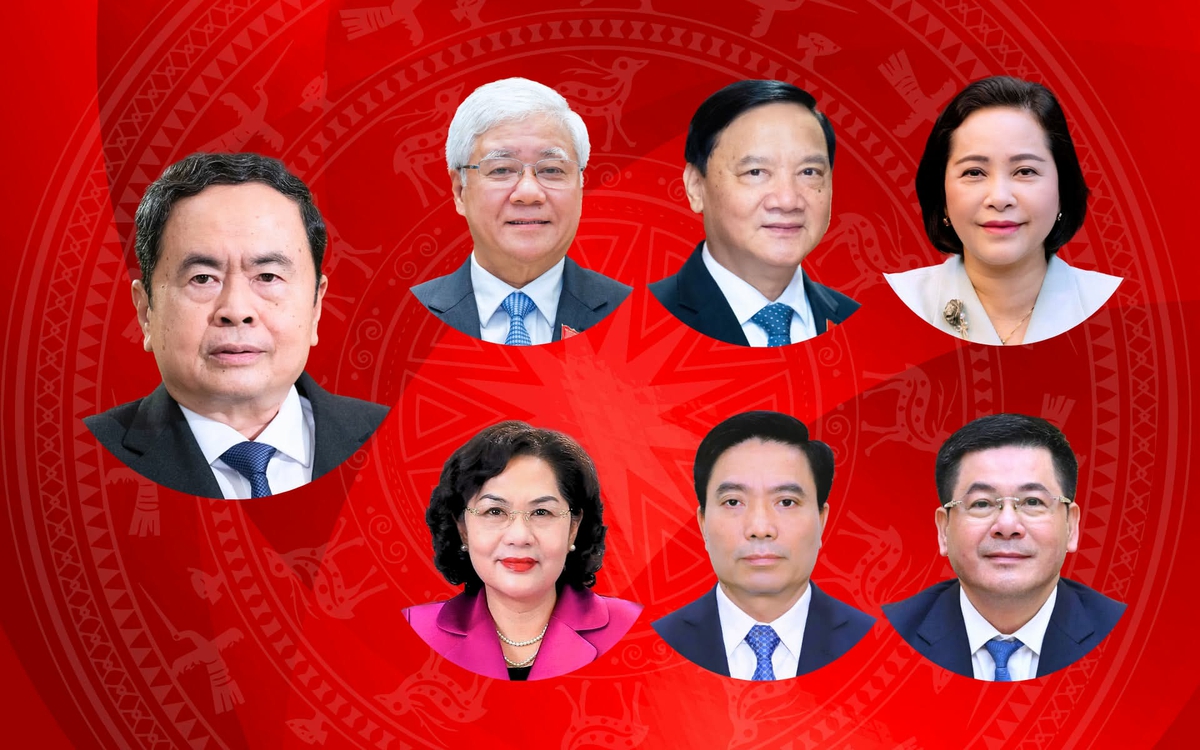 1 ủy viên Bộ Chính trị, 5 ủy viên Trung ương Đảng được bầu làm phó chủ tịch Quốc hội