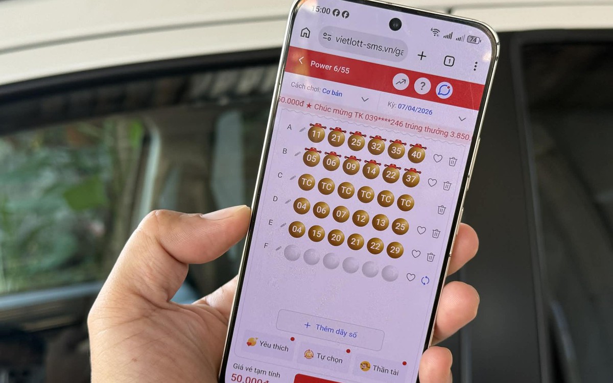 Xổ số kết hợp Viễn thông - Vietlott SMS