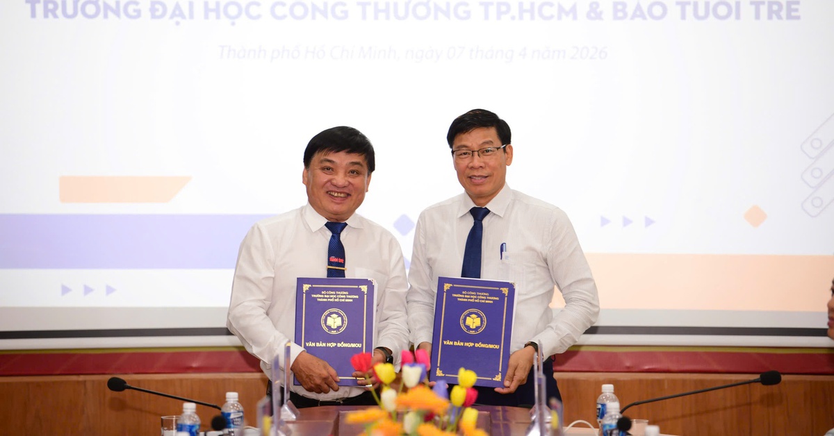 Báo Tuổi Trẻ hợp tác đào tạo với Trường đại học Công Thương TP.HCM