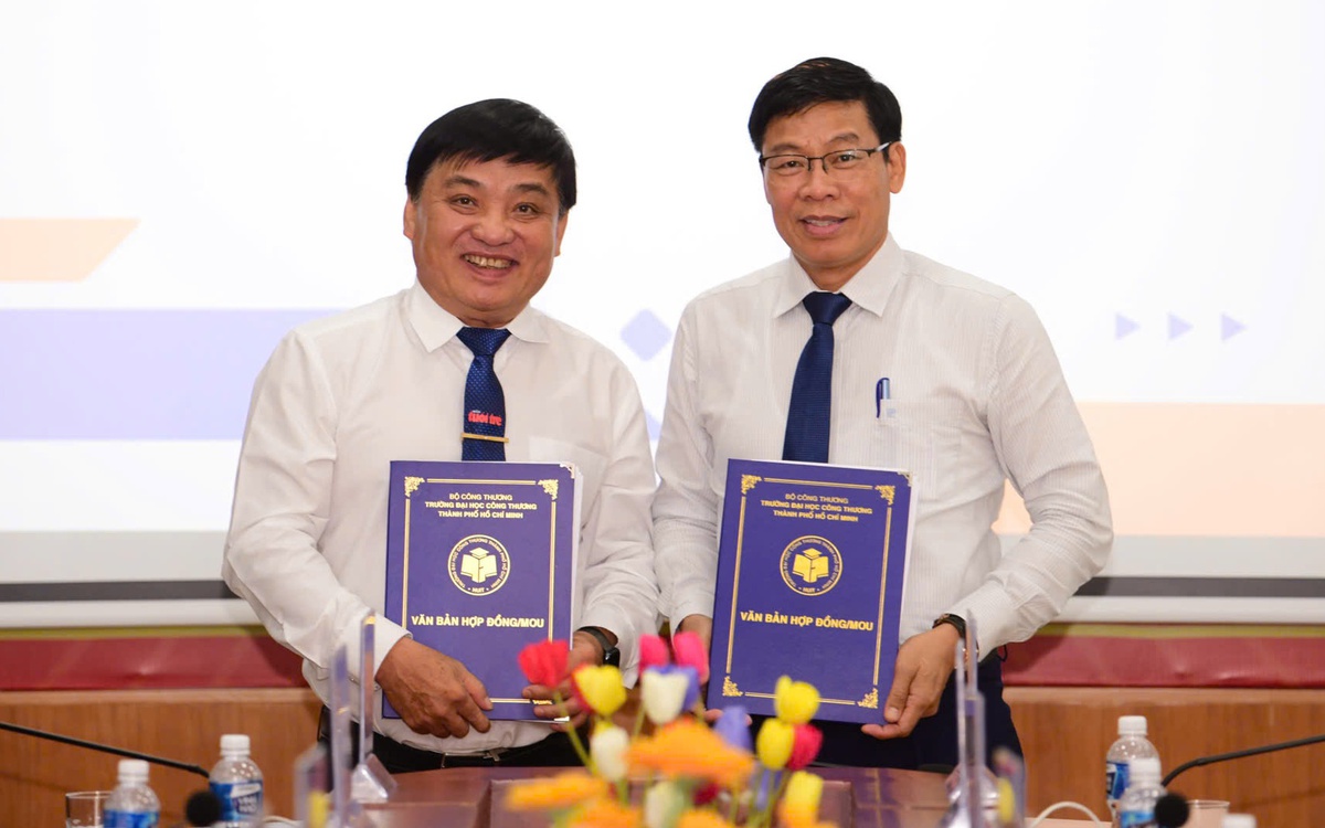 Báo Tuổi Trẻ hợp tác đào tạo với Trường đại học Công Thương TP.HCM