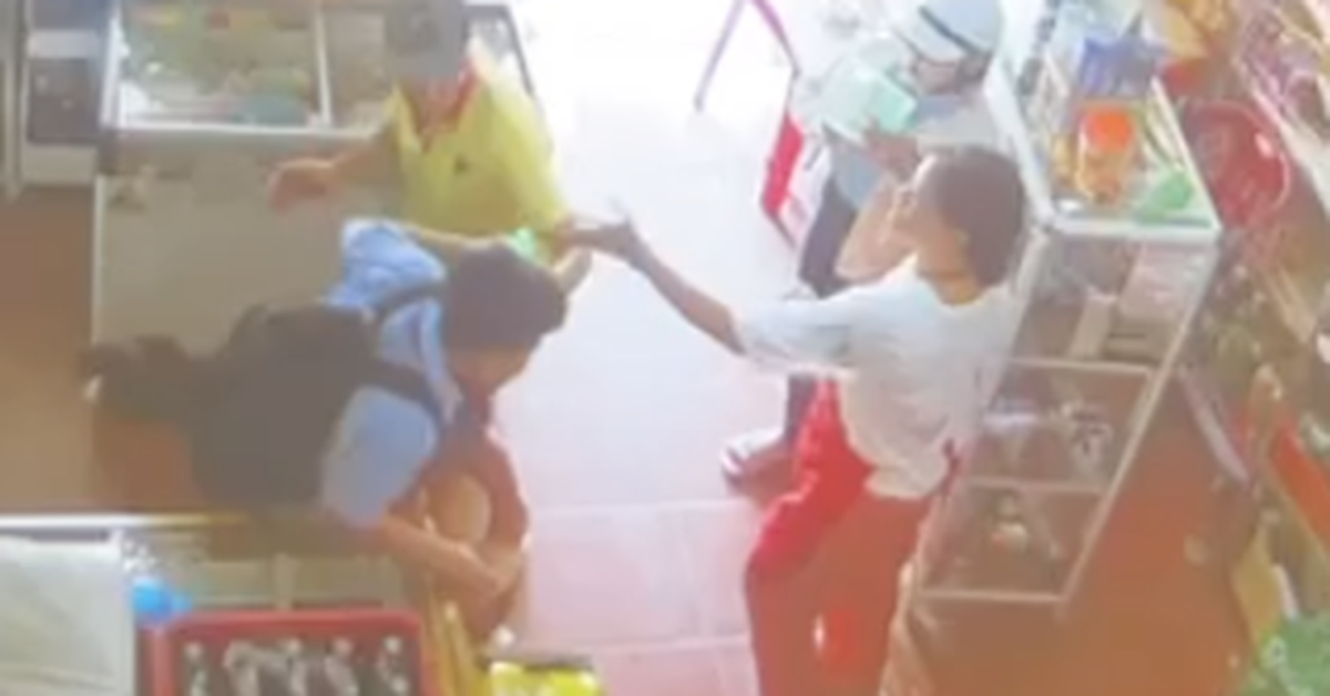 Làm rõ clip người đàn ông đánh học sinh trong tiệm tạp hóa ở Huế