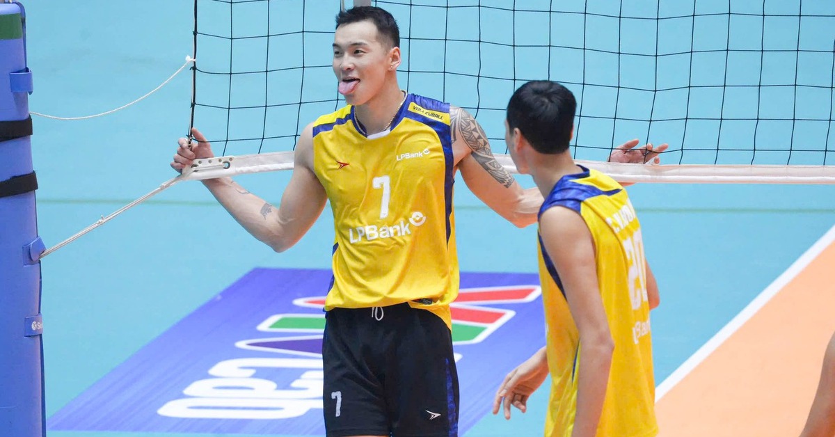 Bóng chuyền nam: Ngoại binh Mông Cổ lại 'gánh' LPBank Ninh Bình