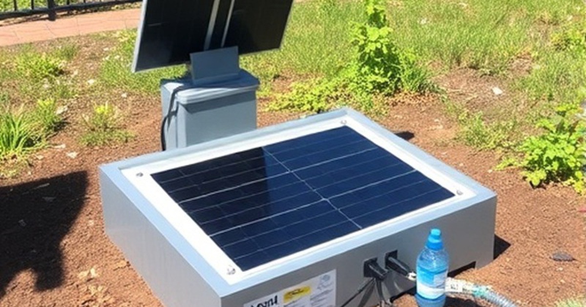 Thiết bị dùng ánh nắng khử trùng nước uống trong chưa tới 1 giờ