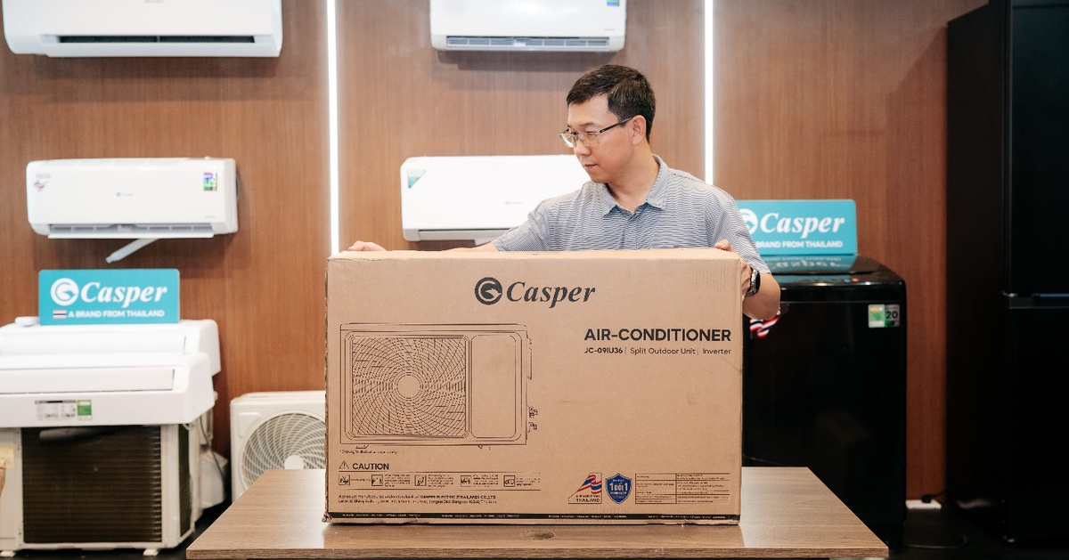 Linh kiện đóng vai trò chủ đạo tới chất lượng điều hòa Casper