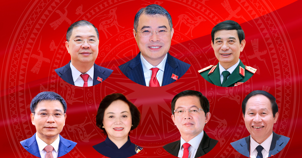 Chân dung Thủ tướng, các Phó thủ tướng, Bộ trưởng, thành viên Chính phủ khóa mới