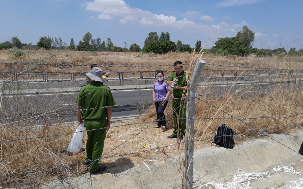 Bắt nghi phạm cắt trộm cáp điện cao tốc Vĩnh Hảo - Phan Thiết