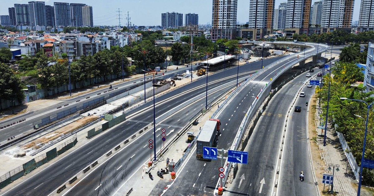 Thông xe nhánh cầu vượt N3 thuộc nút giao An Phú