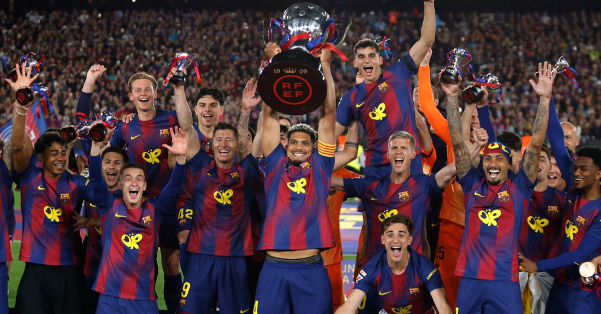 Đánh bại Real Madrid, Barcelona vô địch La Liga