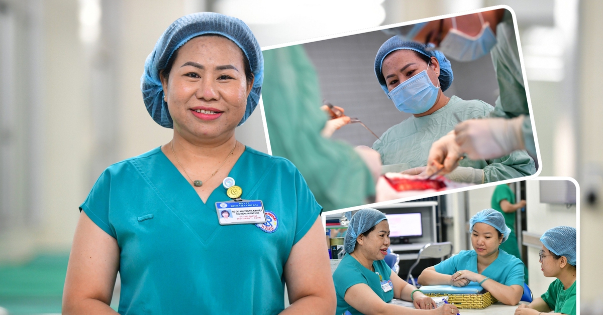 26 năm lặng thầm trong phòng mổ của nữ điều dưỡng trưởng